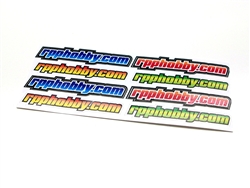 Sticker Sheet - rpphobby.com - Bright Colors