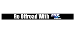 Go Offroad With - Windshield Banner No. 3