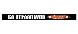 Go Offroad With - Windshield Banner No. 4