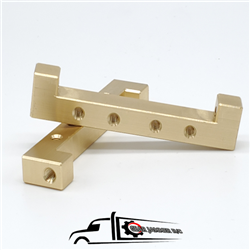 Gear Jammer RC Servo Mount - Brass