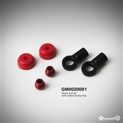 Gmade XD Shock End Set with Rubber Bump Stop