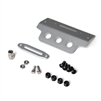 Gmade Aluminum Skid Plate Silver for GS01 Front Tube Bumper