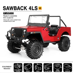 Gmade SAWBACK 4LS 1/10TH SCALE CRAWLER KIT