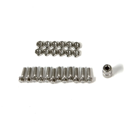 Gmade M2.5x8mm Scale Hex Bolt & Nut Set