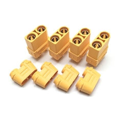 Maclan XT90 Female Connectors (4)