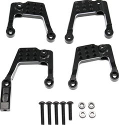 Hot Racing Aluminum Front and Rear Adjustable Shock Towers - Enduro