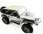 Hot Racing Jeep 4 Door Soft Top TAN for Axial SCX Jeep