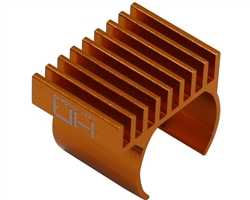 Hot Racing 9 fin 030 Motor Heat Sink SCX24 - Gold