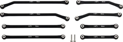 Hot Racing Aluminum High Clearance Link Set for 6" (153.7mm Gladiator) SCX24