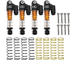 Hot Racing Aluminum Threaded Oil Emulsion Shocks Axial SCX24