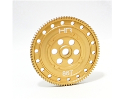 Hot Racing Ascender / Twin Hammers Hard Aluminum 86t Spur Gear