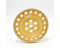 Hot Racing Twin Hammers Hard Aluminum 90t Spur Gear