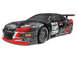 HPI Racing E10 Drift RTR with Fail Crew Nissan Skyline R34 GT-R Body