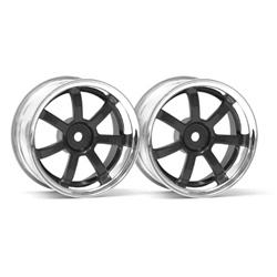 HPI Racing Ray Gram Lights 57S-Pro Chr / GM Wheel (2) 9mm Offset