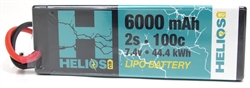 Helios RC 2S 7.4V 6000mAh 100C Racing LiPo - EC5