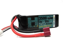 Helios RC 3S 11.1V 3500mAh 30C LiPo Battery - Deans