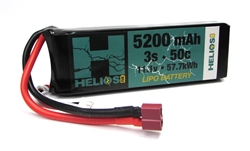 Helios RC 3S 11.1V 5200mAh 50C LiPo Battery - Deans