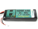 Helios RC 3S 11.1V 5200mAh 50C LiPo Battery - XT90