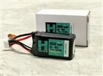 Helios RC 4S 14.8V 850mAh 45C LiPo Battery - XT60
