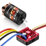 Hobbywing QuicRun 1080 G2 ESC plus Brushed 555 13T Motor Combo