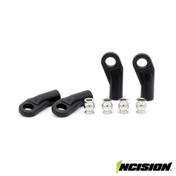 Incision Bent Rod Ends with Pivot Balls (4)