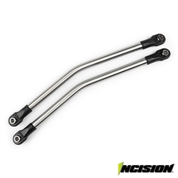 Incision Yeti 1/4 Stainless Steel Rear Upper Suspension Link Kit