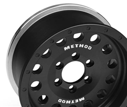 Incision Single Method 1.9" MR307 Black Anodized Wheel (1)