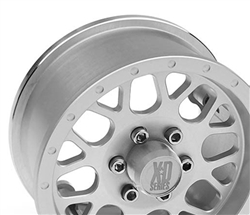 Incision Single KMC 1.9" XD820 Grenade Clear Anodized Wheel (1)