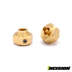 Incision Brass 12mm Hex