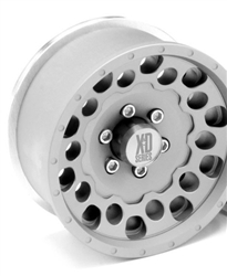 Incision Single KMC 1.9" XD129 Holeshot Clear Anodized Wheel (1)