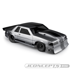 JConcepts 1991 Ford Mustang Fox SCT-Drag Clear Body
