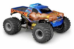 JConcepts 2005 Chevy 1500 MT Single Cab Clear "Samson" Body w/ Arms and Racerback