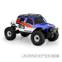 JConcepts The Gozer Clear Crawler Body 12.3" Wheelbase