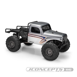 JConcepts JCI Power Master Clear Cab Only Body