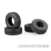 JConcepts Hunk Scale Country Class 1 1.9" Crawler Tires - Green Compound (2)