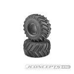 JConcepts Renegades Jr. 2.2" Monster Truck Tires - Blue Compound (2)