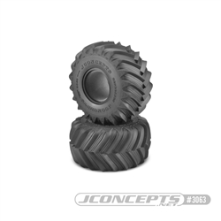 JConcepts Renegades Jr. 2.2" Monster Truck Tires - Blue Compound (2)