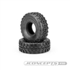JConcepts Hunk Performance 1.9" Scaler Tires - Green Compound (2)
