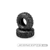 JConcepts Megalithic 1.0" x 57mm OD Tires (Green Compound) (2)