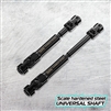 JunFac Scale Hardened Steel Universal Shafts (2) for Axial SCX10 II Kit with Transfer Case
