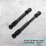 JunFac Scale Hardened Steel Universal Shafts (2) for Gmade GS02