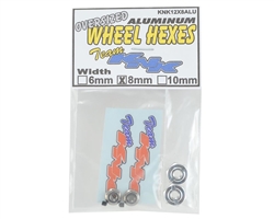 Team KNK 12mm x 8mm Aluminum Wheel Hexes (2)