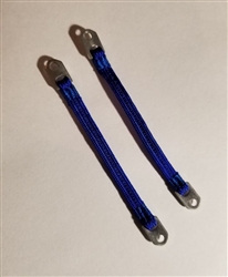 Team KNK 100mm Limit Straps (2) Electric Blue