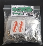 Team KNK SCX6 Stainless Hardware Kit