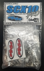 Team KNK Axial SCX10 Pro Stainless Hardware Kit
