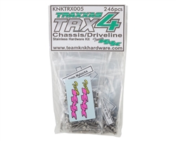 Team KNK Traxxas TRX-4 Chassis & Driveline Stainless Hardware Kit