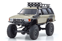 Kyosho MINI-Z 4X4 RTR with Toyota 4Runner Body with Accessories - Quick Sand