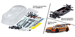 Kyosho Fazer Mk2 FZ02 Chassis Kit with 2020 Mercedes GT3 Clear Body