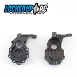 Locked Up RC TRX-4 Black Steel Portal Knuckles (LOC-006)
