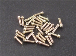 Locked Up RC M2 x 7mm Scale Hex Bolts (30) MC Zinc (LOC-042)